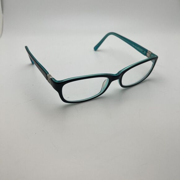 Kate Spade REGINE 0DH4 Black/Aqua 50-16-130 Eyeglasses Frames Only - Picture 1 of 8